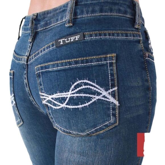 COWGIRL TUFF -DON’T FENCE ME IN SPARKLE - SIZE 31 X 31 - B18 - Picture 6 of 15